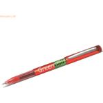 Rote Pilot Pen Tintenroller aus Papier 