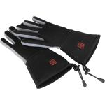 beheizbare Reithandschuhe Thermo-Gloves schwarz/grau