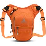 Orange Herrenbauchtaschen & Herrenhüfttaschen mit Reißverschluss 