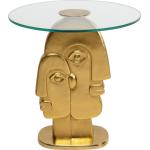 Goldene Motiv Moderne KARE DESIGN Design Tische aus Glas 