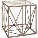 Braune Industrial xxxlutz Quadratische Quadratische Couchtische aus Glas Breite 0-50cm, Höhe 0-50cm, Tiefe 0-50cm 