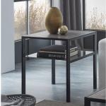Reduzierte Schwarze Moderne Runde Beistelltisch Sets aus Glas mit Stauraum Breite 50-100cm, Höhe 50-100cm 