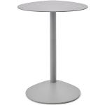Silberne Segis Runde Design Tische aus Aluminium Breite 0-50cm, Höhe 0-50cm, Tiefe 0-50cm 