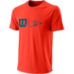 Orange Wilson T-Shirts für Herren Größe XXL 