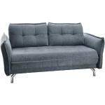 Reduzierte Blaue ALEA Zweisitzer-Sofas aus Textil mit Armlehne Breite 150-200cm, Höhe 50-100cm, Tiefe 100-150cm 2 Personen 