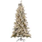 Silberne Moderne 120 cm Beliani LED-Weihnachtsbäume 