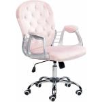 Reduzierte Pastellrosa Moderne Beliani Gaming Stühle & Gaming Chairs aus Stoff höhenverstellbar 