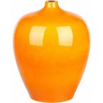 Reduzierte Orange Moderne 37 cm Beliani Ovale Bodenvasen & Vasen für Pampasgras 37 cm aus Terrakotta 