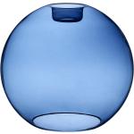 Blaue Minimalistische Belid Gloria Runde Runde Lampenschirme aus Glas 
