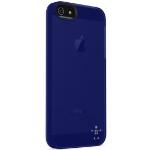 Belkin Shield Sheer Cover Hülle für iPhone 5/5S - Dunkel Blau