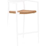 Reduzierte Weiße Barhocker & Barstühle aus Aluminium stapelbar 
