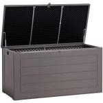 Graue Auflagenboxen & Gartenboxen 501l - 750l aus Polypropylen UV-beständig 