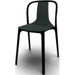 Belleville Chair Plastik Stuhl Vitra basalt