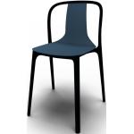 Belleville Chair Plastik Stuhl Vitra Meerblau