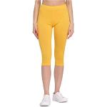Gelbe Capri-Leggings & 3/4-Leggings für Damen Größe S 