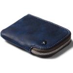 Blaue Bellroy Portemonnaies & Wallets mit Reißverschluss aus Rindsleder klein 