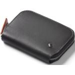 Anthrazitfarbene Bellroy Brieftaschen mit Reißverschluss mit RFID-Schutz mini 