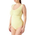 Gelbe belly cloud® Shape-Bodies & Miederbodies aus Polyamid nahtlos für Damen Größe XL 