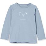 Blaue Langärmelige BELLYBUTTON Printed Shirts für Kinder & Druck-Shirts für Kinder für Babys Größe 50 