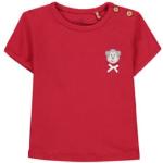 Rote Kinderjerseyshirts aus Jersey maschinenwaschbar für Mädchen 