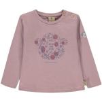 Rosa Langärmelige BELLYBUTTON Rose Umstands-T-Shirts für Damen 