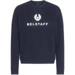 Reduzierte Blaue Langärmelige Belstaff Herrensweatshirts aus Baumwolle Größe XXL 