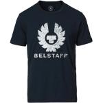 Reduzierte Blaue Belstaff T-Shirts aus Baumwolle für Herren Größe M 