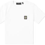 Reduzierte Weiße Belstaff T-Shirts aus Baumwolle für Herren Größe M 