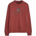 Reduzierte Rote Langärmelige Belstaff Herrensweatshirts aus Baumwolle Größe XL 