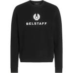 Schwarze Langärmelige Belstaff Herrensweatshirts aus Baumwolle Größe 3 XL 