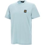 Pastellblaue Belstaff T-Shirts aus Baumwolle für Herren Größe S 