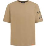 Braune Belstaff Bio T-Shirts maschinenwaschbar für Herren Größe L 