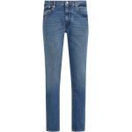 Blaue Bestickte Vintage Belstaff Slim Fit Jeans mit Reißverschluss aus Denim maschinenwaschbar für Herren Größe XXL Weite 29, Länge 30 