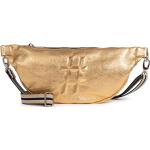 Goldene Gabriele Frantzen Damenbauchtaschen & Damenhüfttaschen mit Reißverschluss aus Leder 