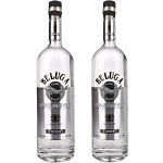 Beluga Noble Vodka 1 liter x2 Flaschen 40% Alk., Premium Wodka aus Sibirien, reiner und weicher Geschmack