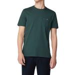 Reduzierte Grüne Unifarbene Kurzärmelige Ben Sherman Rundhals-Ausschnitt T-Shirts für Herren für den für den Sommer 