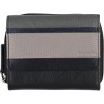 Graue Bench Damenportemonnaies & Damenwallets aus Leder mit RFID-Schutz Klein 
