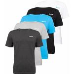 Bunte Langärmelige Bench Rundhals-Ausschnitt T-Shirts aus Baumwolle für Herren Größe S 3-teilig 