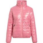Rosa Unifarbene Streetwear Bench Kapuzenjacken aus Polyamid für Damen Größe L 