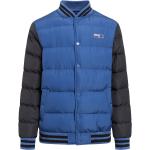 Blaue Unifarbene Bench College-Jacken für Herren Größe XL für den für den Winter 