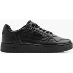 Schwarze Bench Low Sneaker aus Textil für Damen Größe 38 mit Absatzhöhe 3cm bis 5cm 