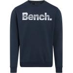 Marineblaue Unifarbene Bench Rundhals-Ausschnitt Herrensweatshirts Größe XXL 