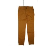 Kamelbraune United Colors of Benetton Slim Fit Jeans aus Baumwollmischung für Damen Größe S Weite 28, Länge 30 