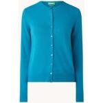 Petrolfarbene Unifarbene United Colors of Benetton Feinstrickjacken für Damen Größe XL - versandkostenfrei 