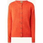 Rote Unifarbene United Colors of Benetton Feinstrickjacken aus Wolle für Damen Größe S - versandkostenfrei 