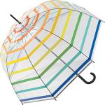 Bunte United Colors of Benetton Durchsichtige Regenschirme durchsichtig für Damen 
