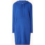 Reduzierte Cobaltblaue Unifarbene United Colors of Benetton Winterkleider aus Polyamid mit Kapuze für Damen Größe XS - versandkostenfrei 