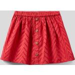 Reduzierte Rote United Colors of Benetton Kinderröcke aus Baumwolle für Mädchen Größe 134 