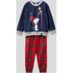 Bunte United Colors of Benetton Rundhals-Ausschnitt Kinderschlafanzüge & Kinderpyjamas aus Baumwolle Größe 56 