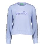 Reduzierte United Colors of Benetton Rundhals-Ausschnitt Damensweatshirts aus Baumwolle Größe XL 
